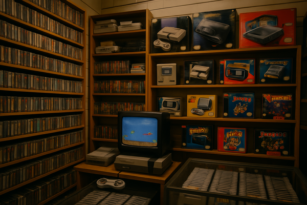 Retro Game Stores: Nostalgic havens for gamers