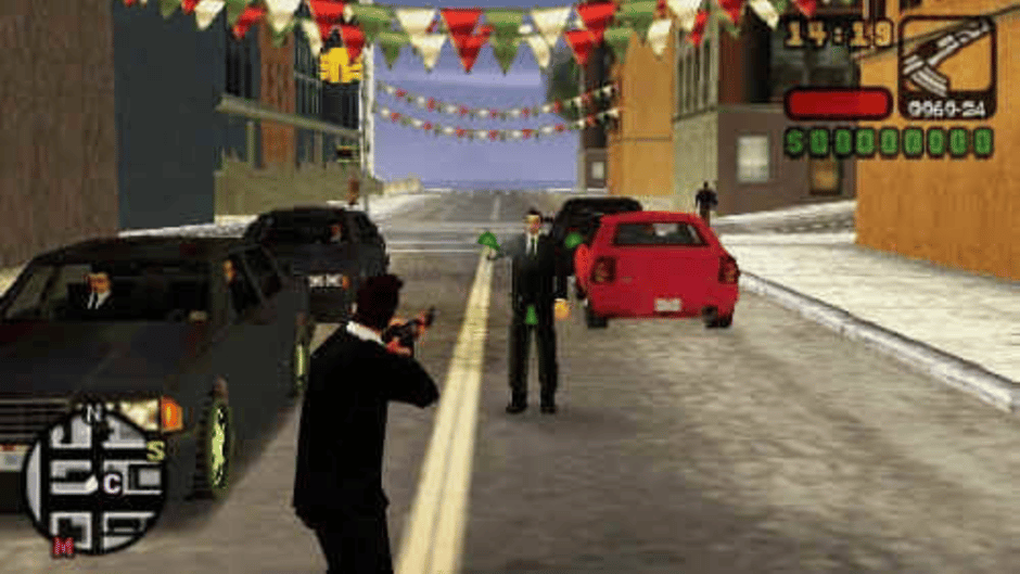 protaganist in a shootout