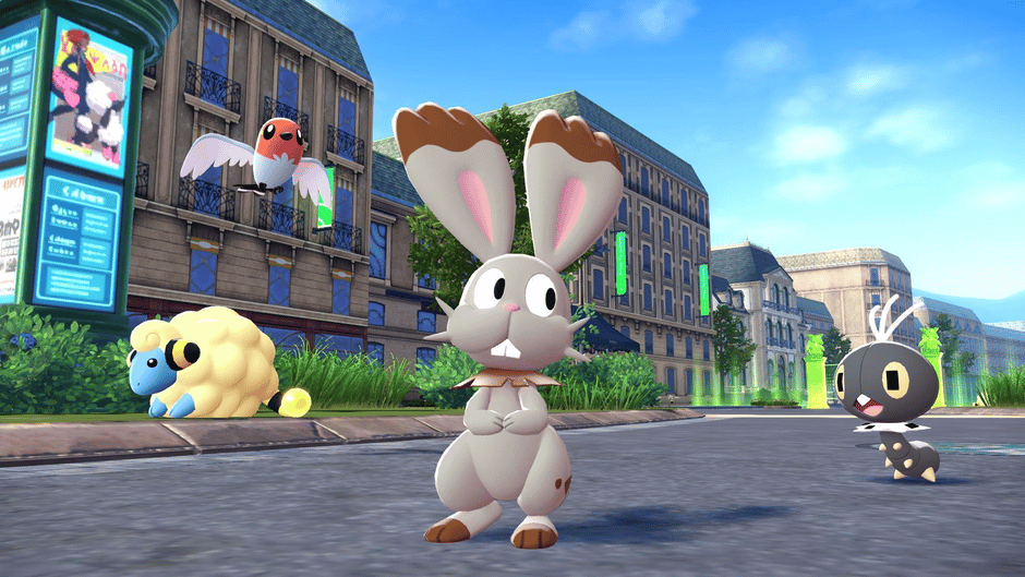 pokemon on the street